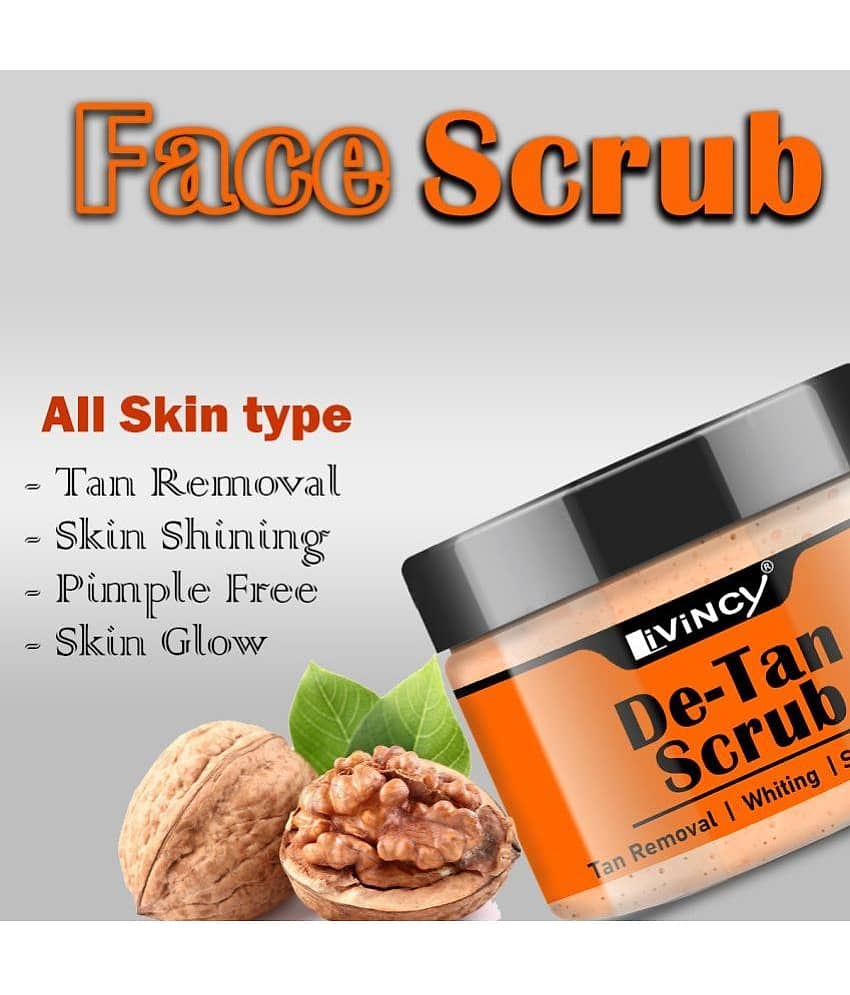 LIVINCY Oil Control Facial Scrub For Men & Women ( Pack of 2 ) view 2