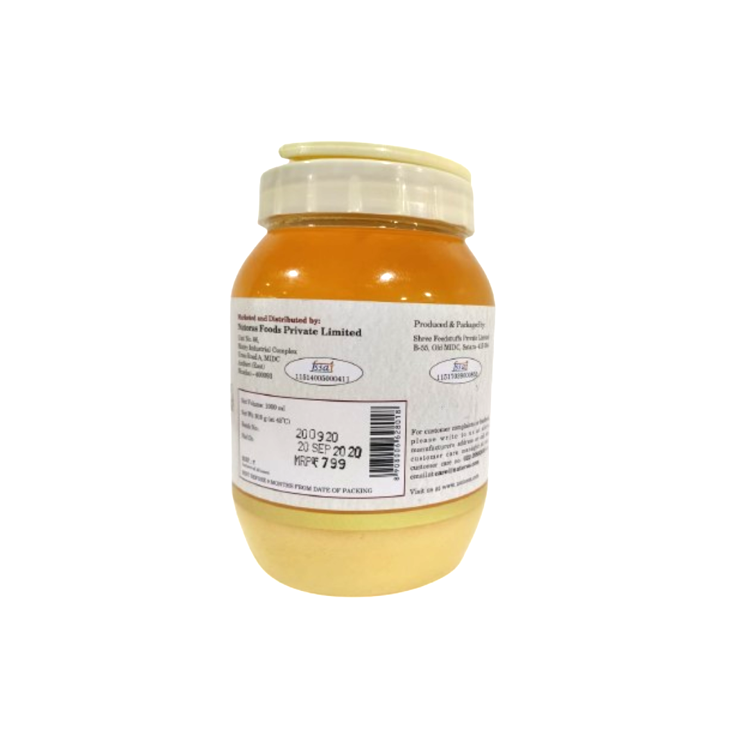 Nutoras Cultured Pure Cow Ghee 1000ml view 2