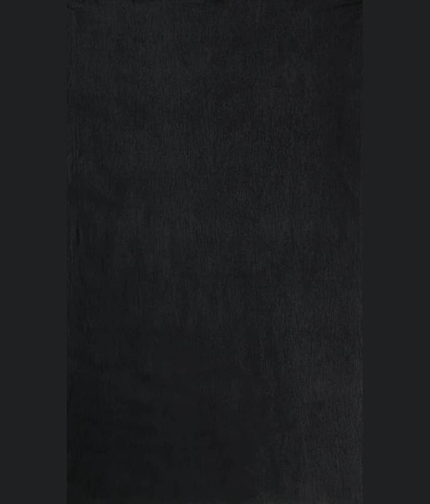 N2C Home Solid Semi-Transparent Eyelet Curtain 5 ft ( Pack of 2 ) - Black view 2