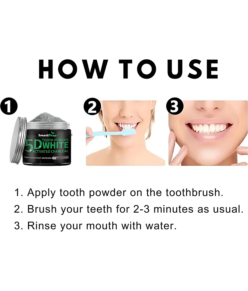 Smartdrops Teeth Whitening Powder 60 view 2