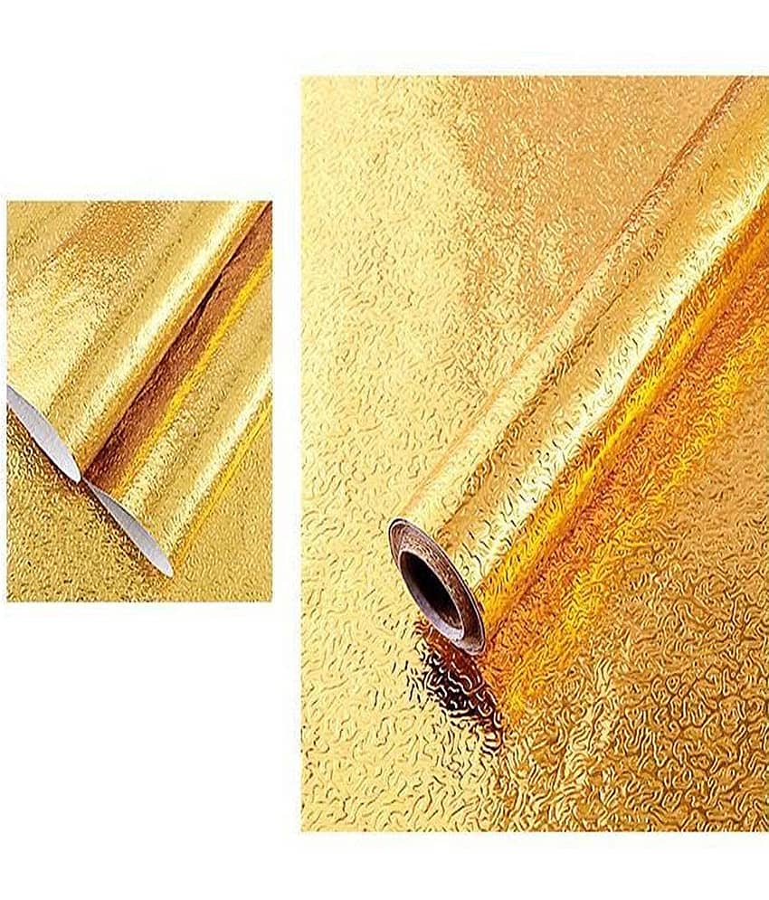 gold karkari stickers wallpaper view 2