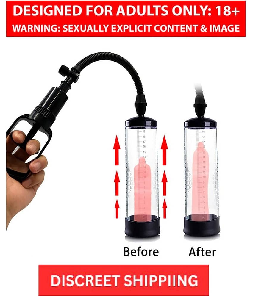 Penis Vacuum Manual power Pump Male Enhancement Enlarger Pump for Men - IMPORTED view 2