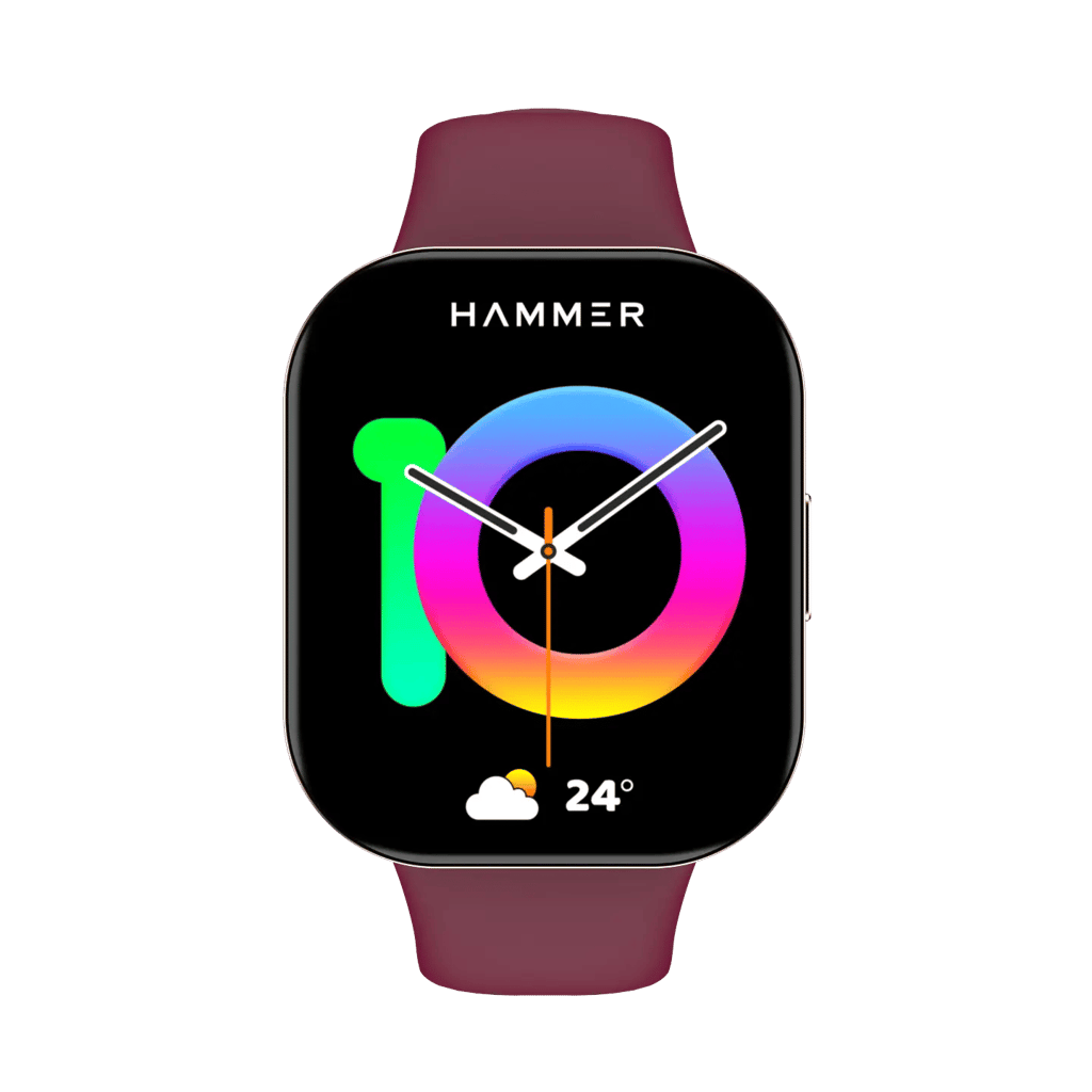 Hammer Robust 1.96" Amoled Display Smartwatch With Bluetooth Calling view 2