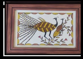 HAND PAINTING WITH FRAME view 2