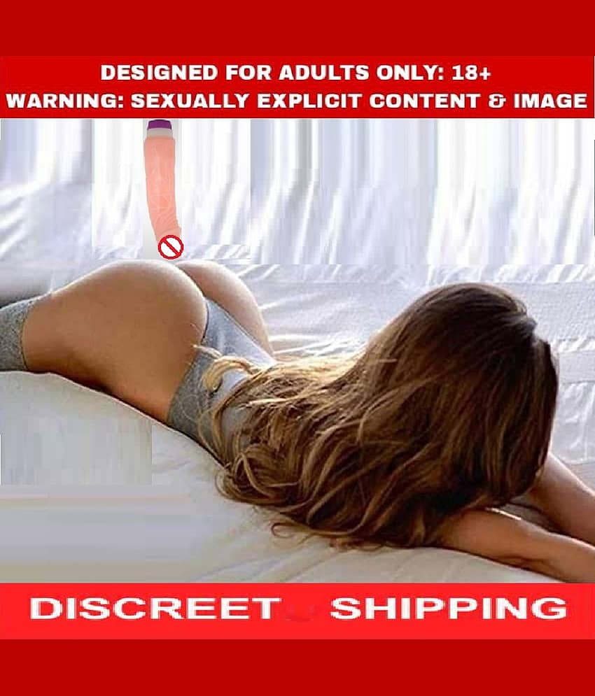 9" Long & Soft Sexy Real Felling Skin Colored Vibrating Dildo For Sexy Girls Vagina - By KamYog