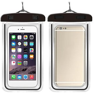 Waterproof Mobile Pouch Cover for All Mobiles, Assorted Dry Bag Compatible All Smartphones up to 6.5 inches - 1 Pcs