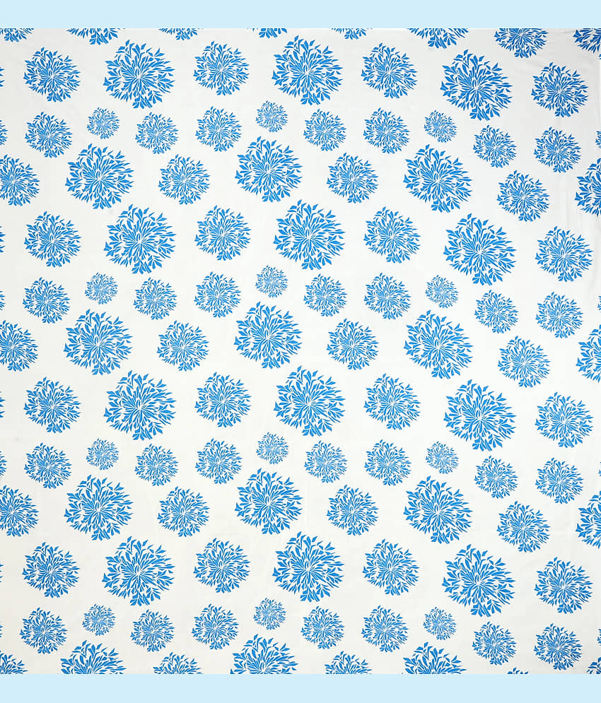 Apala Microfibre Polka Dots Diwan Set 6 Pcs - White view 2