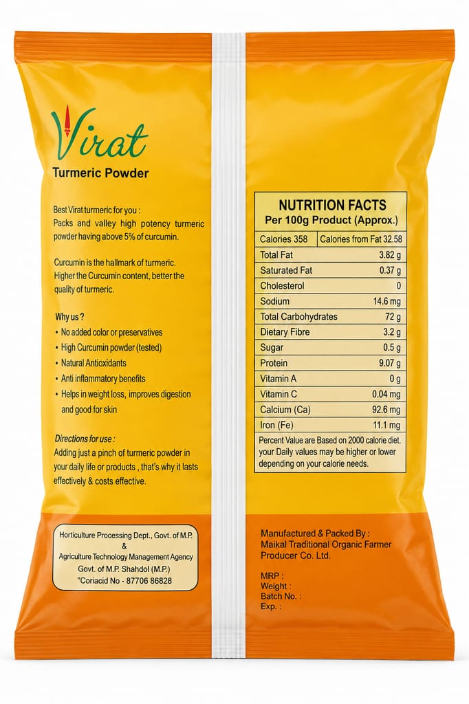 Virat Turmeric Powder view 2