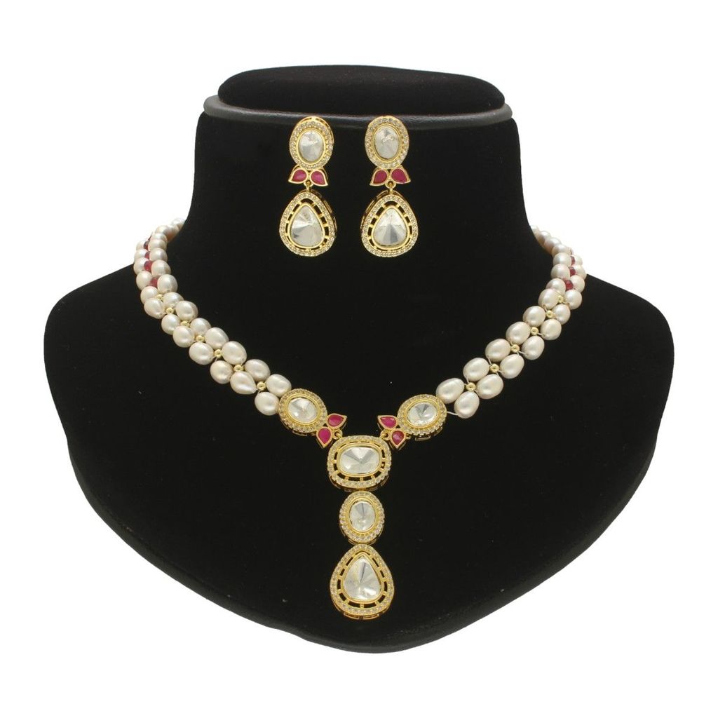 Aroha Pearl Necklace Set view 2