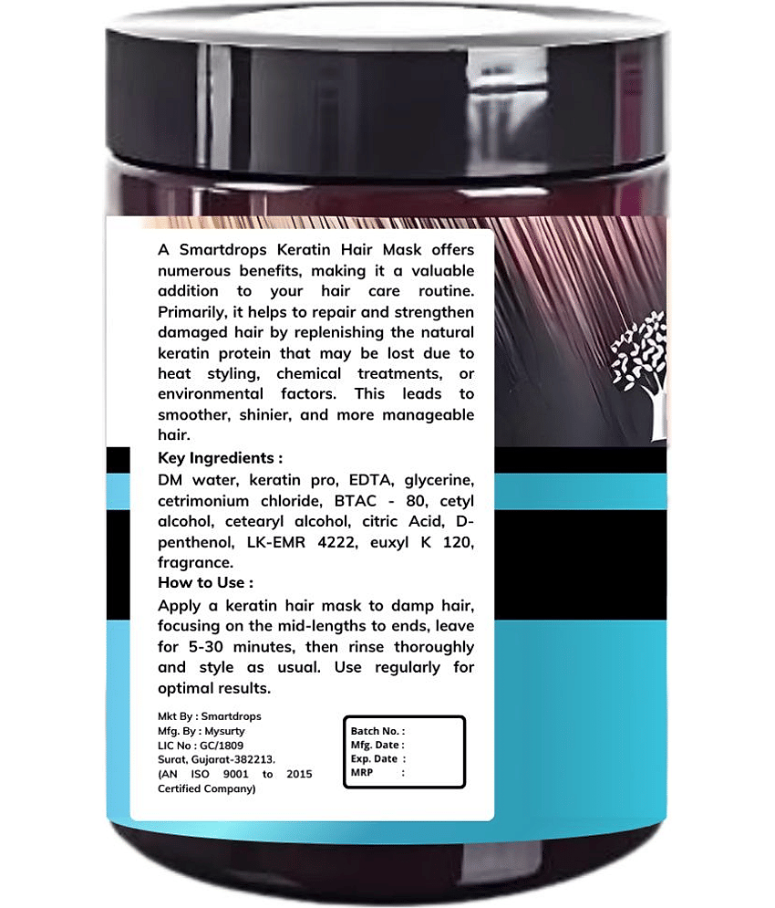 Smartdrops Deep Repair Hair Mask For Damaged Hair ( Pack of 2 ) view 2