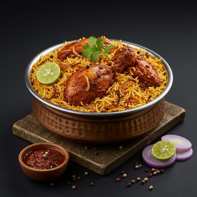 Pepper Chicken Biriyani