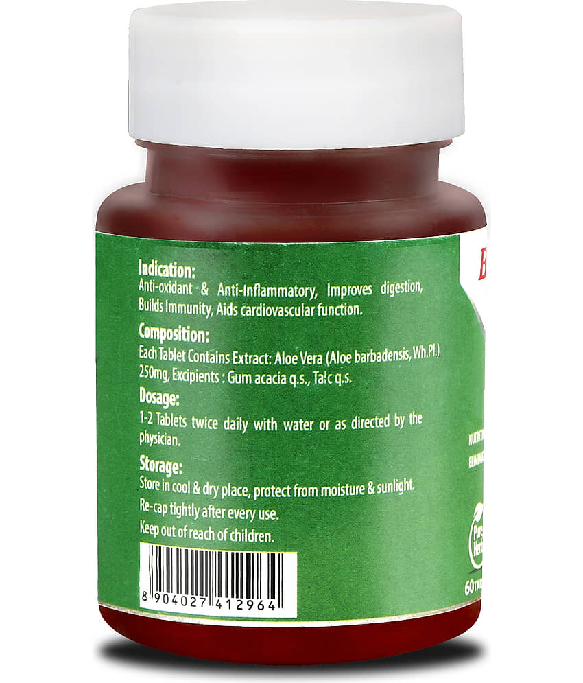 Baidyanath Aloe Vera Tablets-60 Tab|Helps In Healthy Skin and Liver & Boosts Immunity view 2
