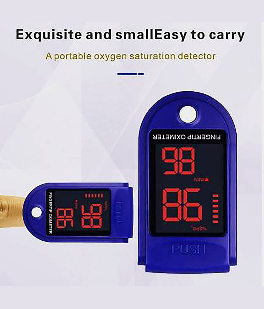 Healthgenie Finger Tip Pulse Oximeter HGPOXM-101 Oximeter Accessories view 2