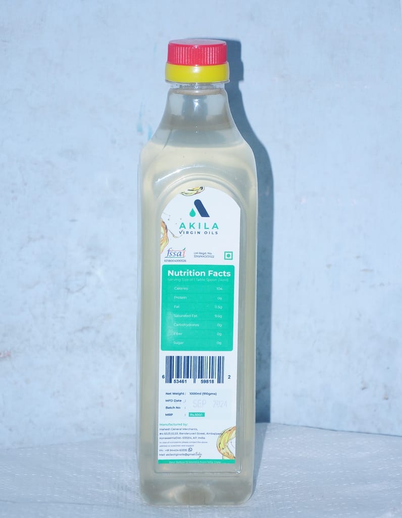 Akila Virgin Coconut Oil,1L view 2