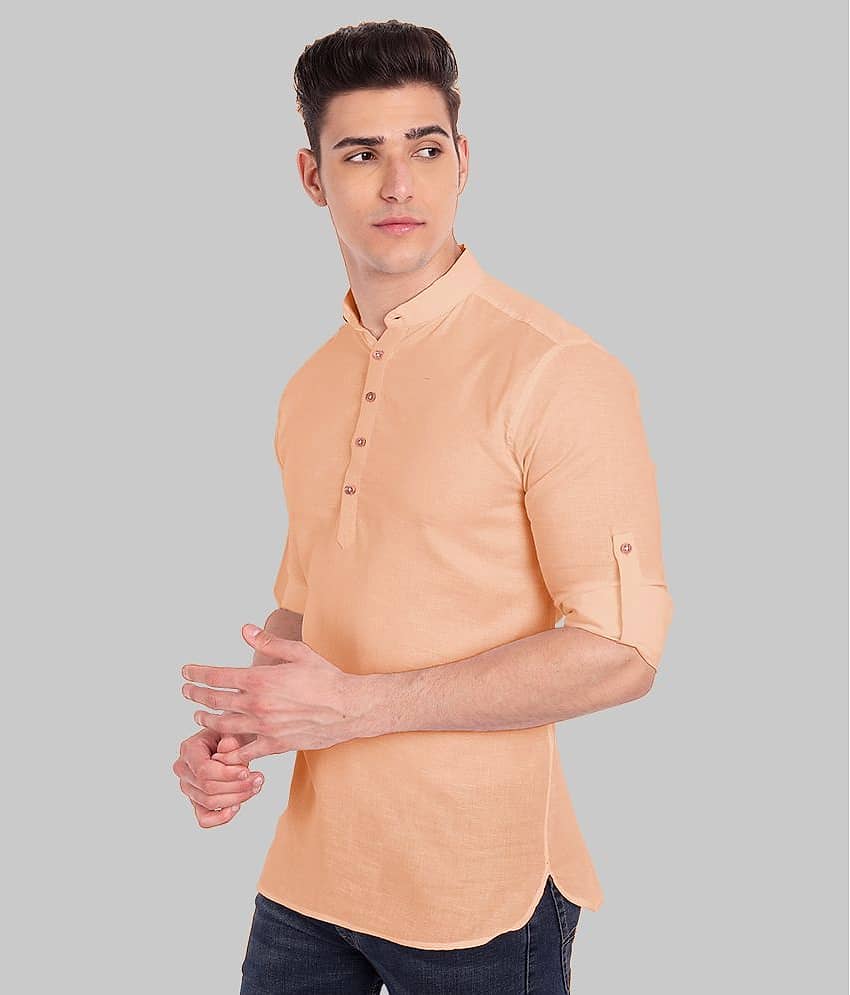 Vida Loca - Maroon Cotton Slim Fit Men's Casual Shirt ( Pack of 1 ) view 2