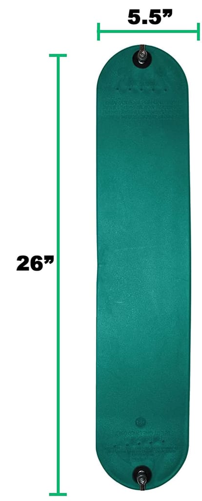 REZNOR Flexible Swing Seat Set for Kids/Adults Outdoor Park Garden Tree Backyard with 2 Meter Plastic Coated Chain view 2