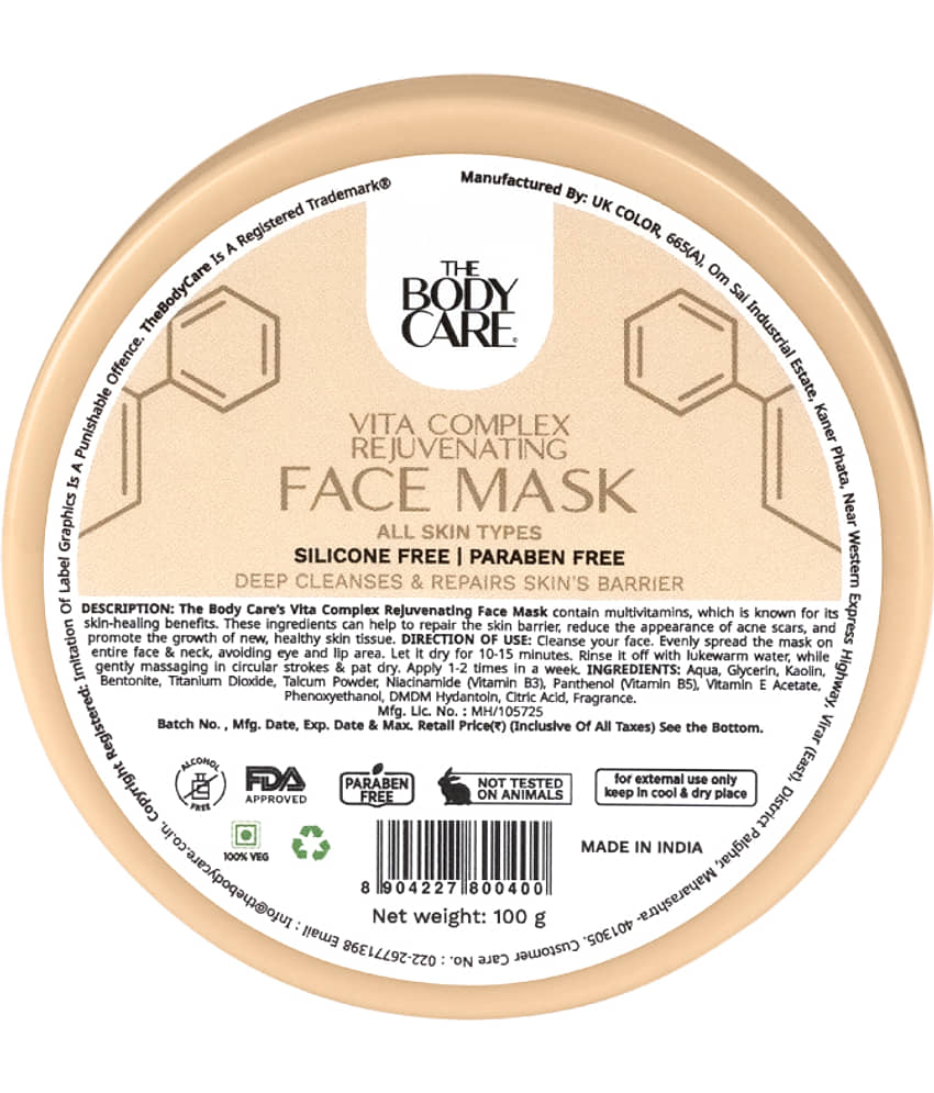 The Body Care Skin Barrier Repair Vita Complex Rejuvenating Face Mask ( 100g)