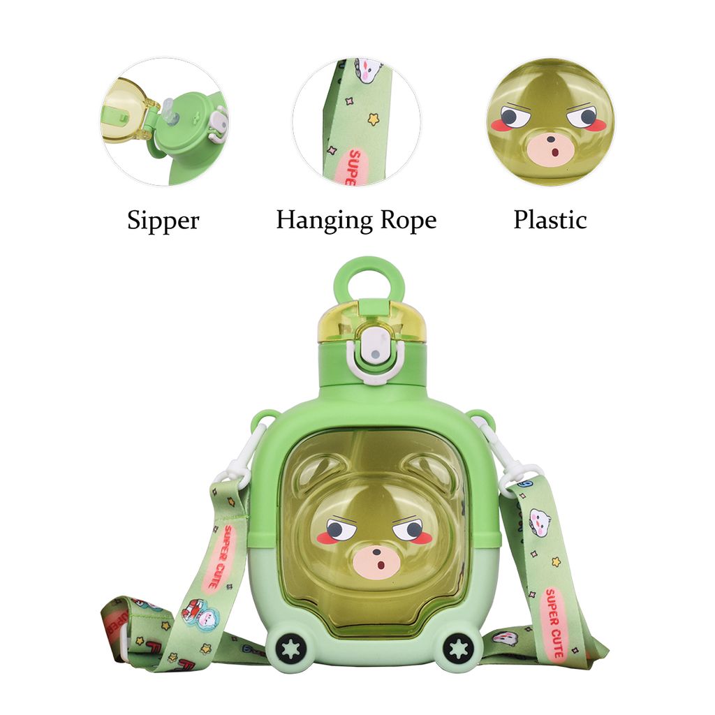 Teddy Bear Water Bottle | Kids Sipper Water Bottle | Cute Bear Water Bottle | Teddy Water Bottle | Water Bottle Teddy | Water Bottle Teddy Bear | Kids Water Bottle | Children's Water Bottle | School Kids Water Bottle | Sipper Water Bottle view 2