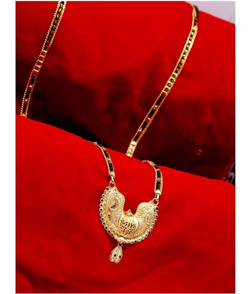 KRIMO Gold Plated Letest & Designer Mangalsutra For Women-100200 view 2