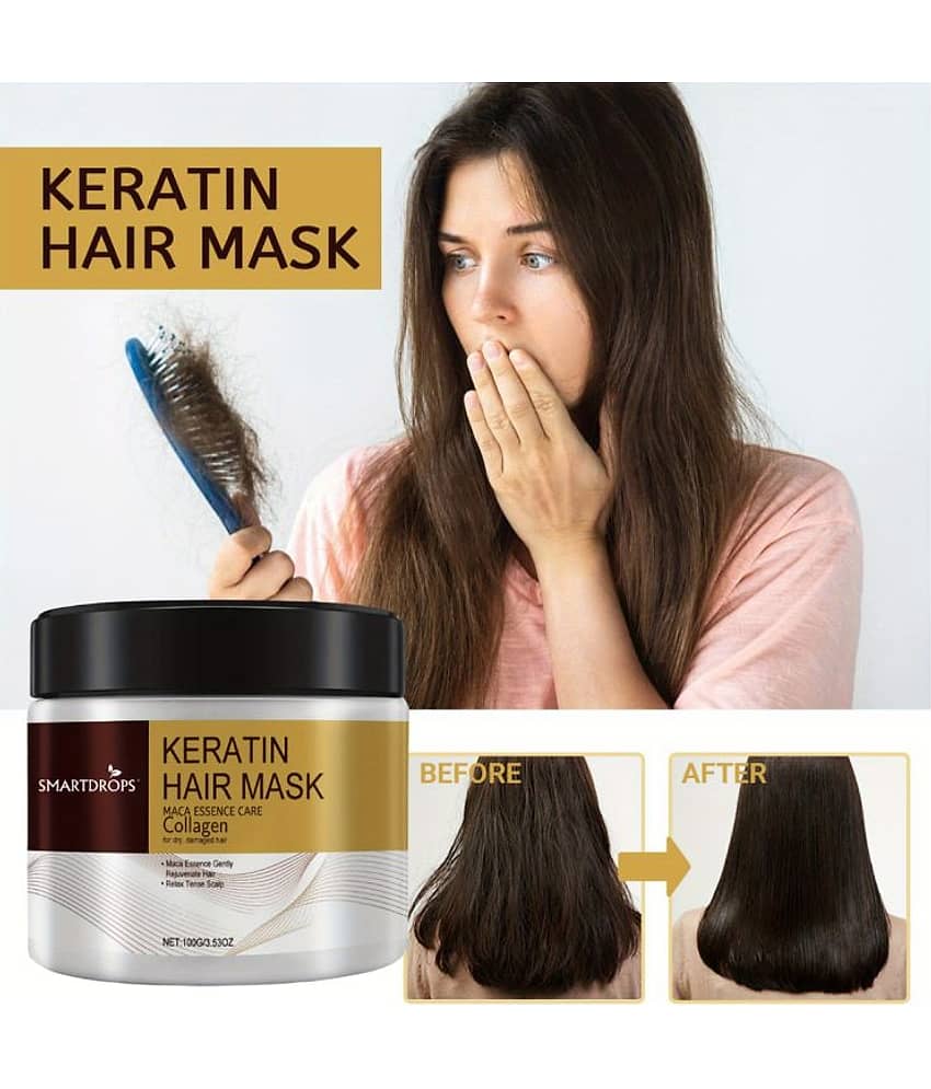 Smartdrops Anti Dandruff Hair Mask For Straight Hair ( Pack of 1 ) view 2