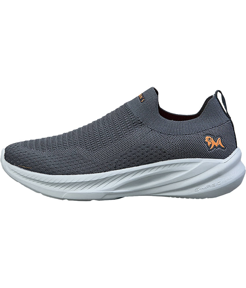 Neemans Grey Men's Slip-on Shoes view 2