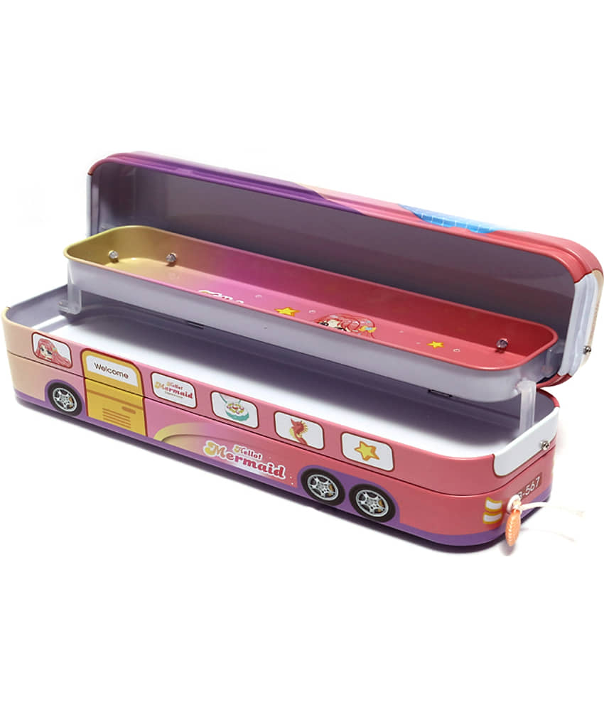 Villy Magic Bus Shaped Compass Box for Kids view 2