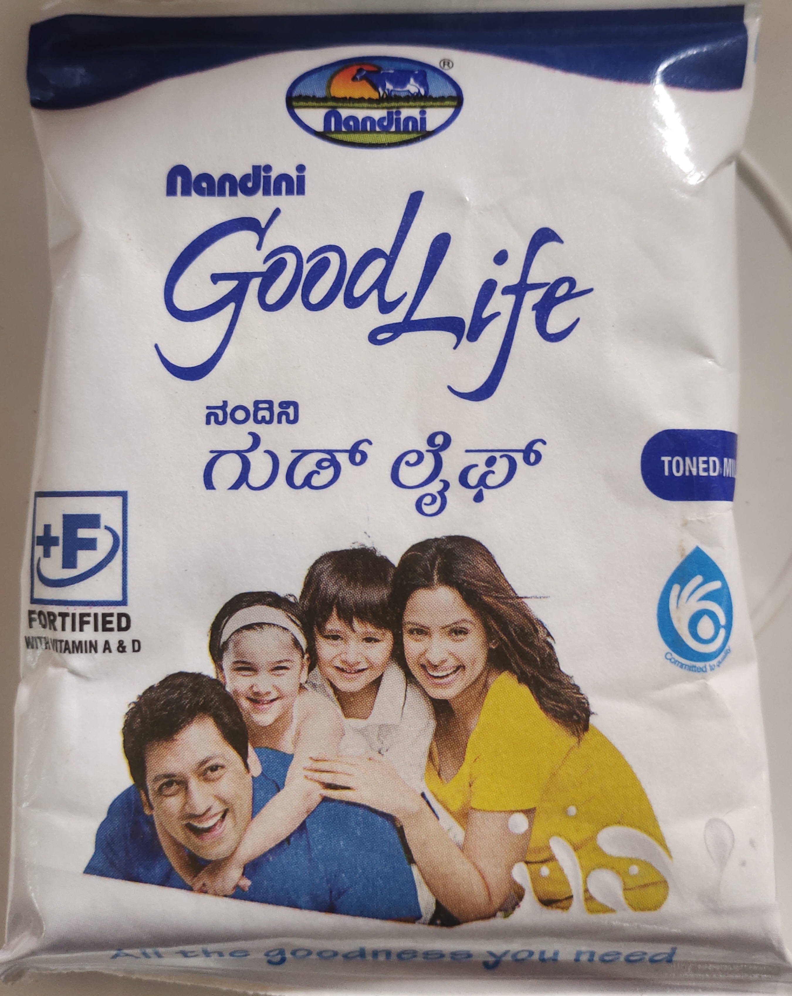Nandini good life toned milk