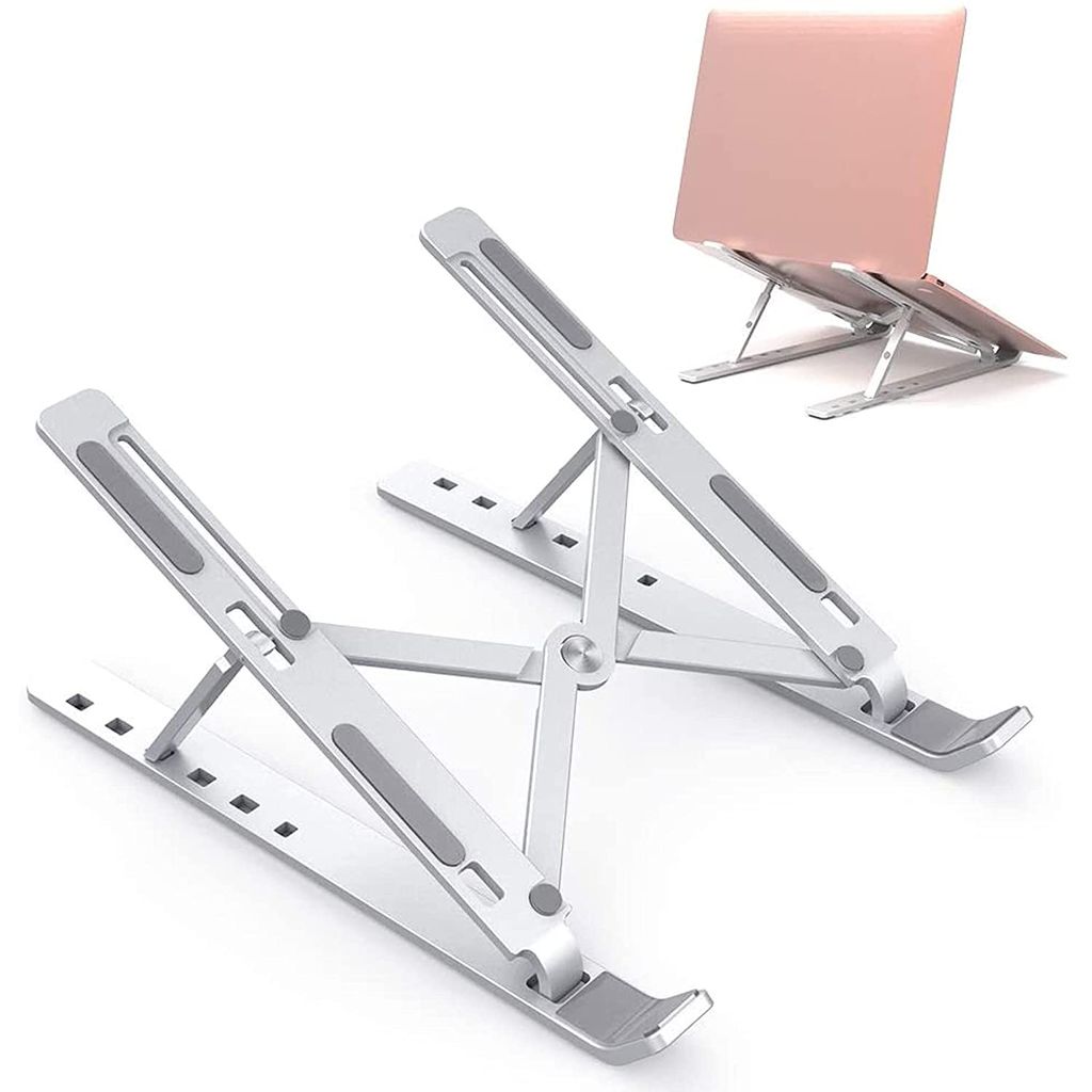 Three Secondz Laptop Stand Adjustable, Portable and Foldable