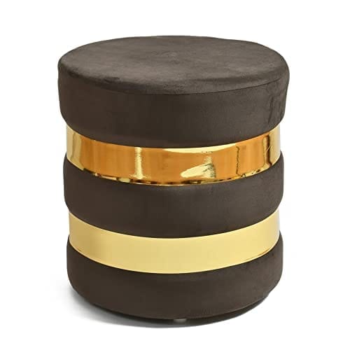 ShadowKart Ottoman Pouffes Stool for Living Room | Footrest Seat Pouf Puffy Foam Stool | Foot Stool Home Decoration view 2