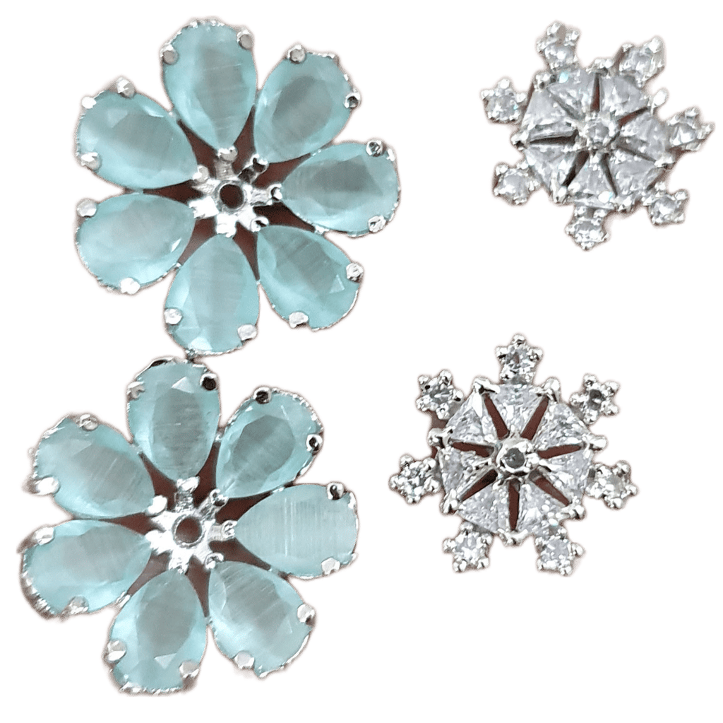 American Diamond Beautiful Studs Earrings view 2
