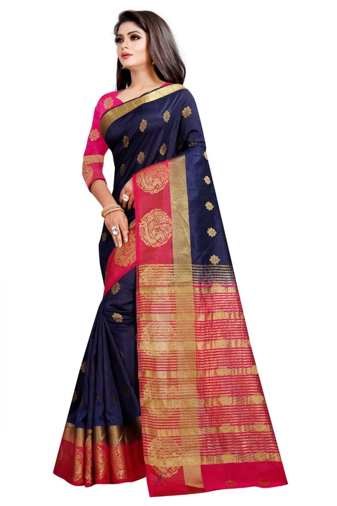 New Annam Butta Silk Saree view 2