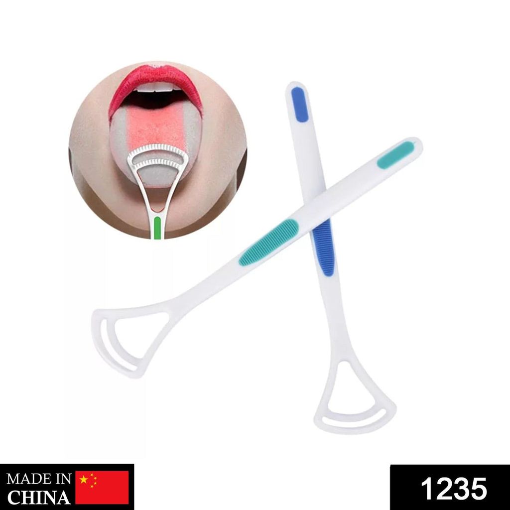 New Hot Away Hand Scraper Fashion Tongue Cleaner Brush with Silica Handle view 2