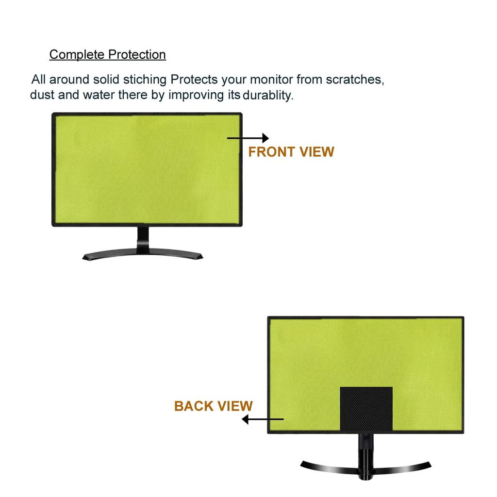 PalaP Super Premium Dust Proof Monitor Cover for BENQ 21.5 inches Monitor (Green) view 2