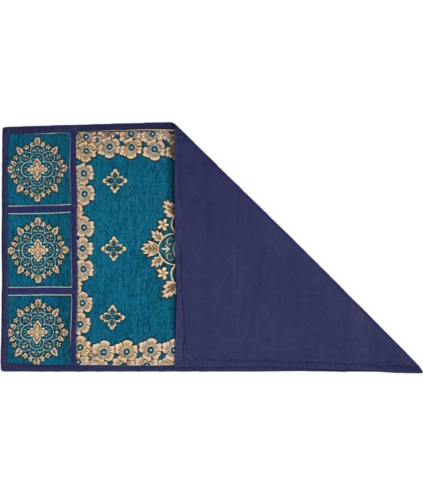 Velvet Ethnic Top Cover ( 99 53 ) Pack of 1 - Maroon view 2