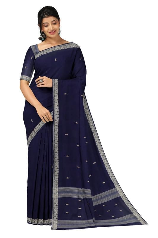 APCO Handloom (A Andhra Pradesh Govt Emporium)- Women's Traditional Pure Handloom Bandar (Polavaram) Cotton Saree | BCS0033
