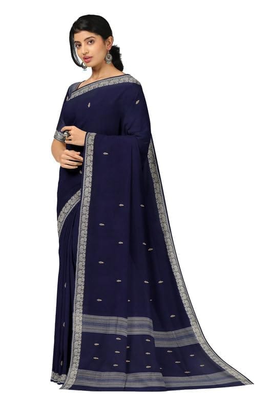 APCO Handloom (A Andhra Pradesh Govt Emporium)- Women's Traditional Pure Handloom Bandar (Polavaram) Cotton Saree | BCS0033 view 2