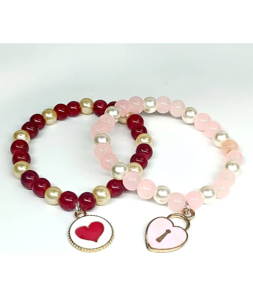 DAIVYA WELLNESS - Multicolor Bracelet ( Pack of 2 ) view 2