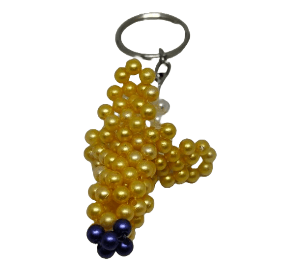 Banana keychain001 view 2