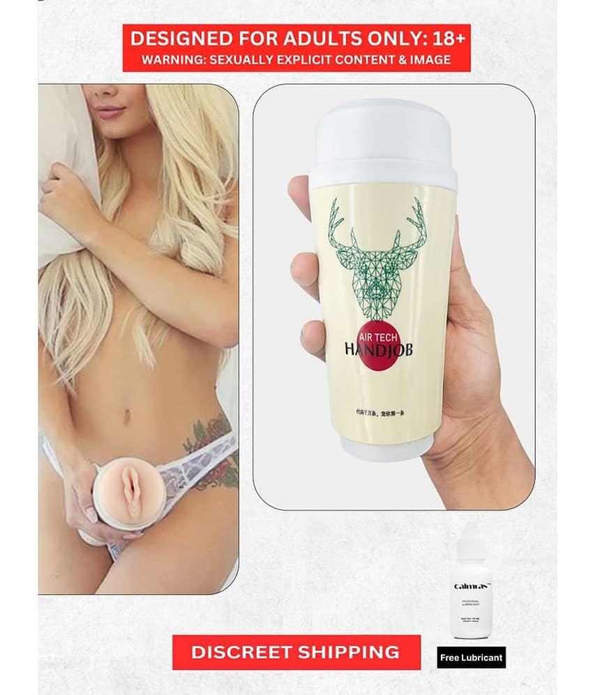 AIRTECH Fleshlight Masturbator Real Feel Handjob Toy For Men | Male Stroker Mini Cup Masturbator Sex Toy For Men view 2