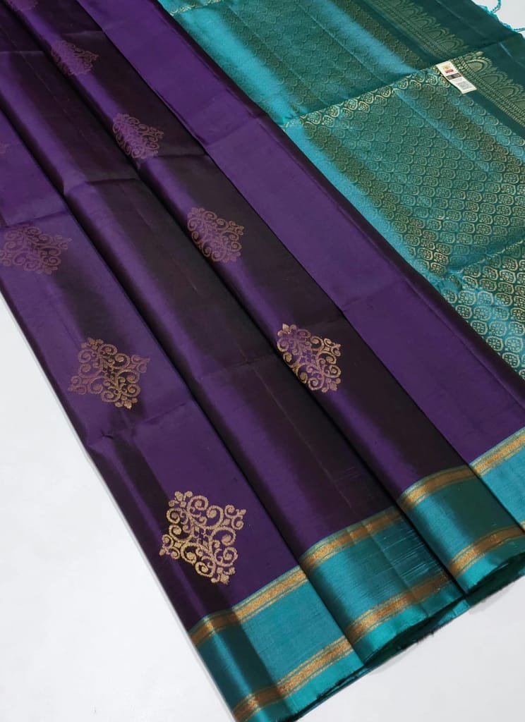 Kanchipuram handloom pure soft silk saree