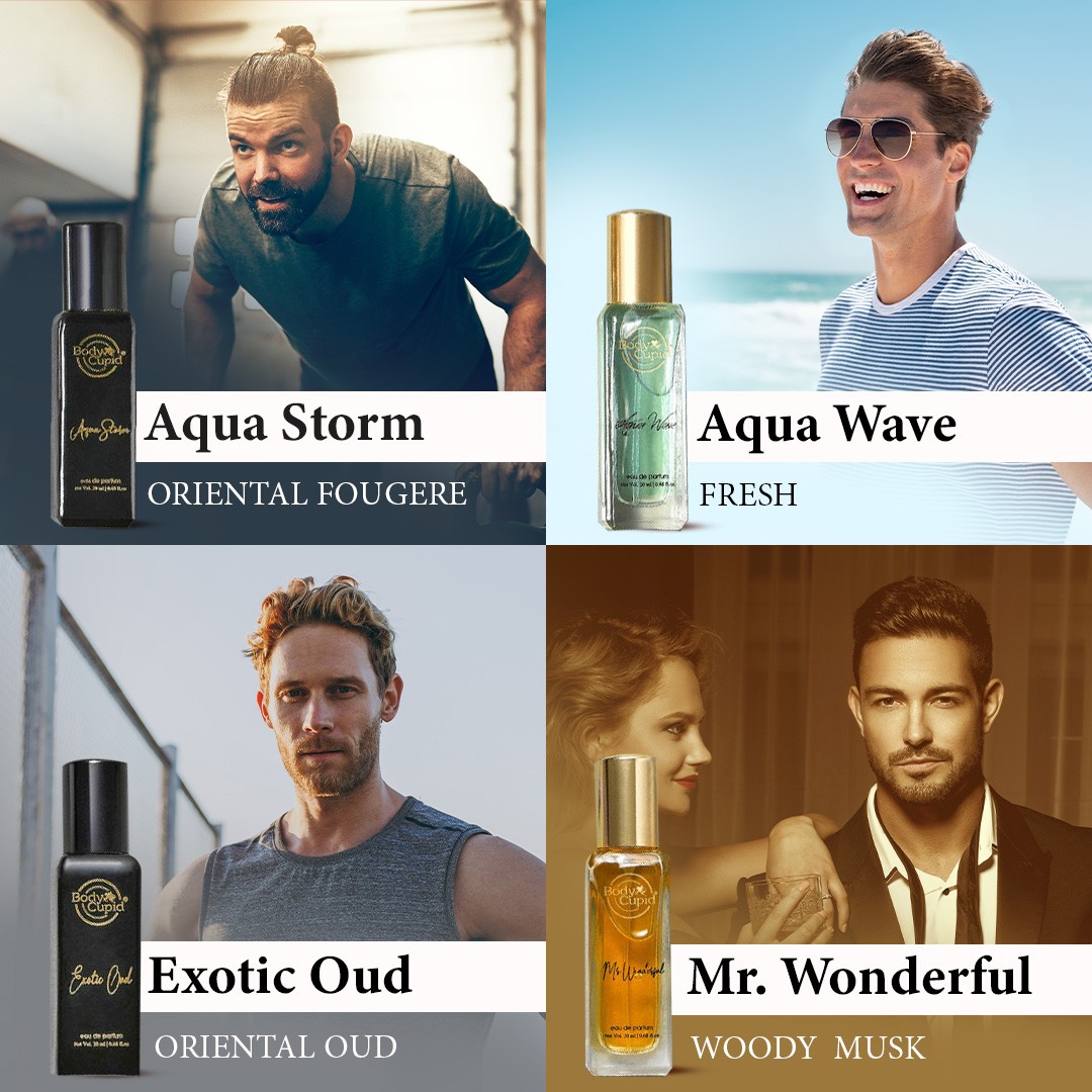 Body Cupid Luxury Perfume Gift Set For Men - 4X20 ml view 2