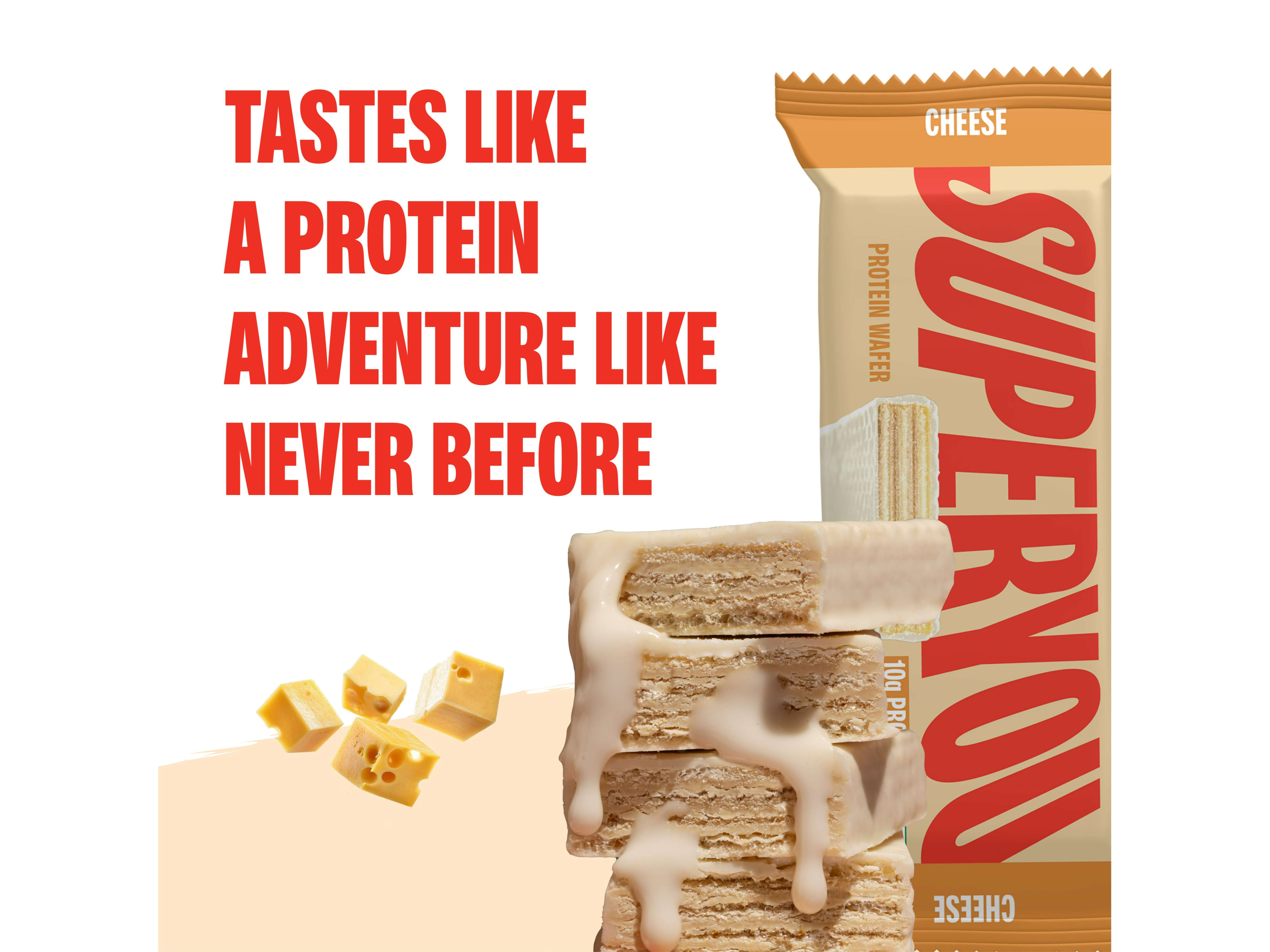 SUPERYOU Wafer Bar - Cheese (Pack of 10) view 2