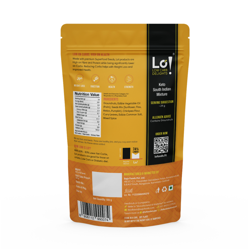 Keto South Indian Mixture 100 g view 2