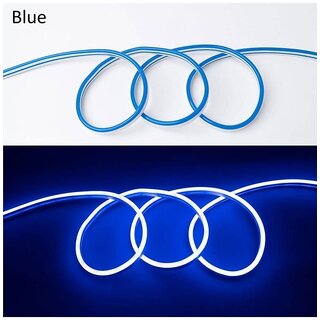 Charkee Rope Light Silicon DC Light in a captivating shade with Meter Length (Neon Blue) view 2