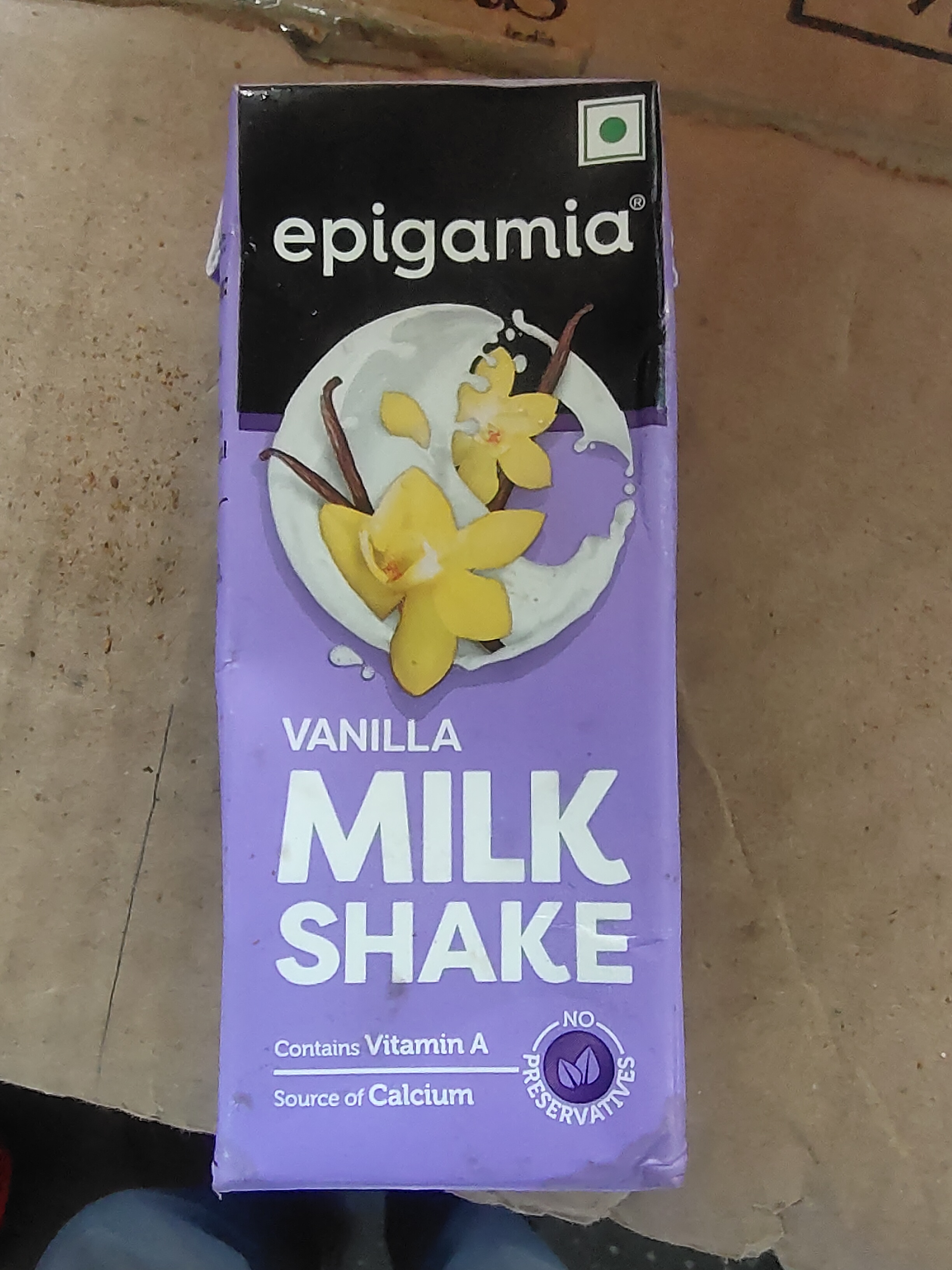 Epigamia milkshake vanilla