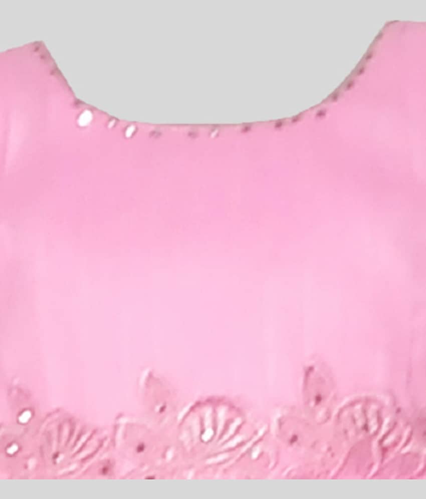harshvardhanmart.com Pack of 1 Baby Girls Net Frock ( Pink ) view 2