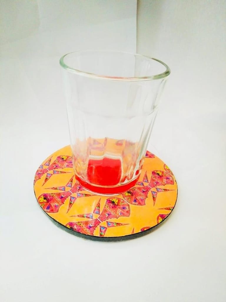 ALIEN ROUND COASTERS IN BRIGHT COLORS view 2