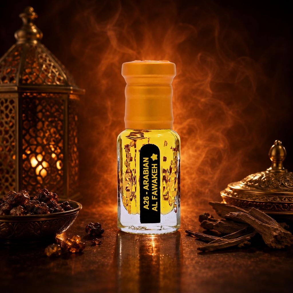 alnaqi fragrances Arabian Al Fawakeh Attar | Alcohol Free| Pack Of 1 | Original & Long Lasting Fragrance | Most Wanted Arabian Aroma |Unisex | view 2