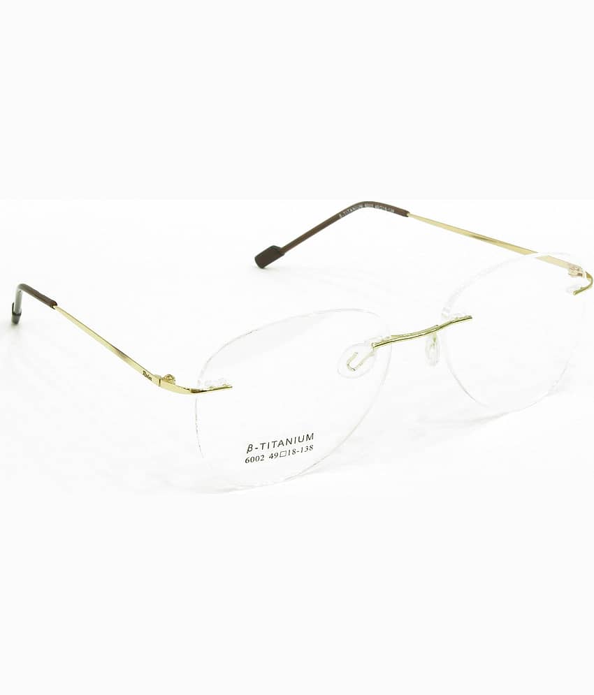Redex Panto Rimless Reading Glasses view 2