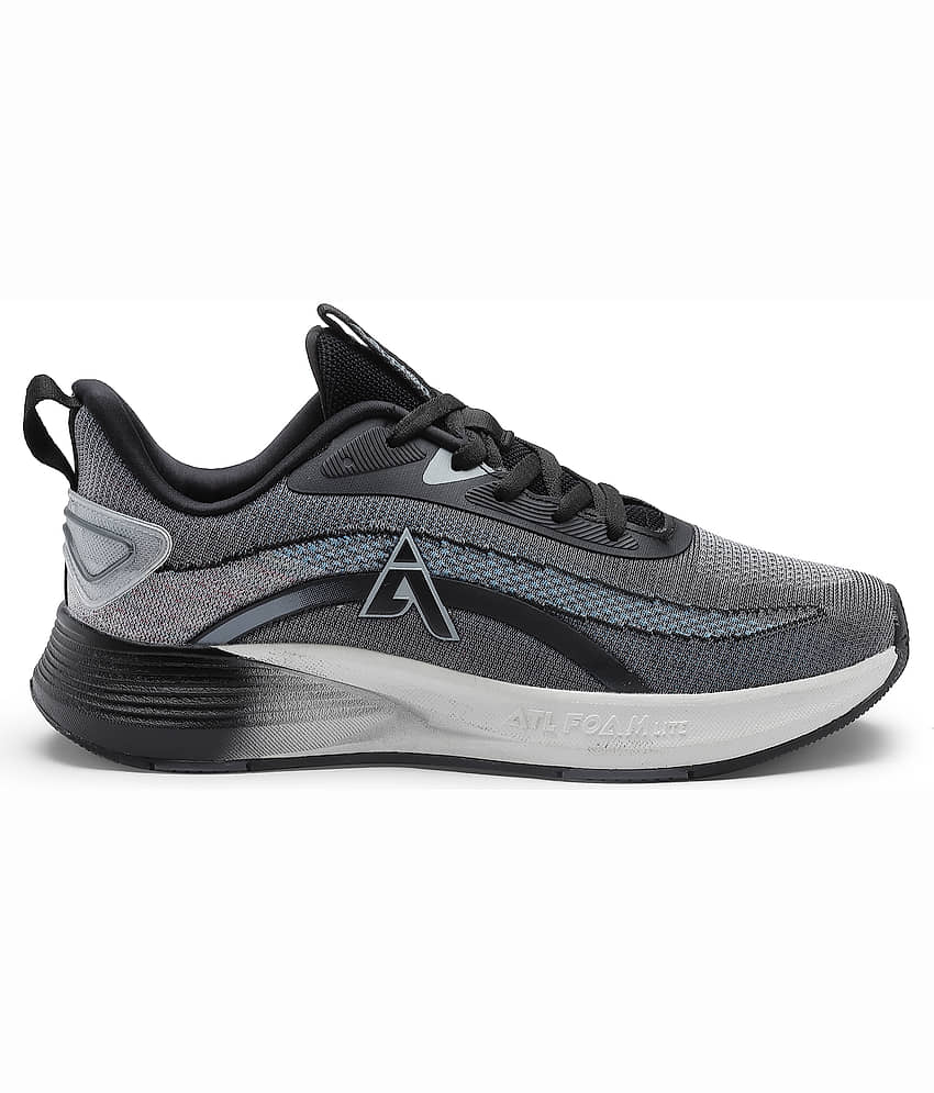 Action - BULLET-109 Black Men's Sports Running Shoes view 2